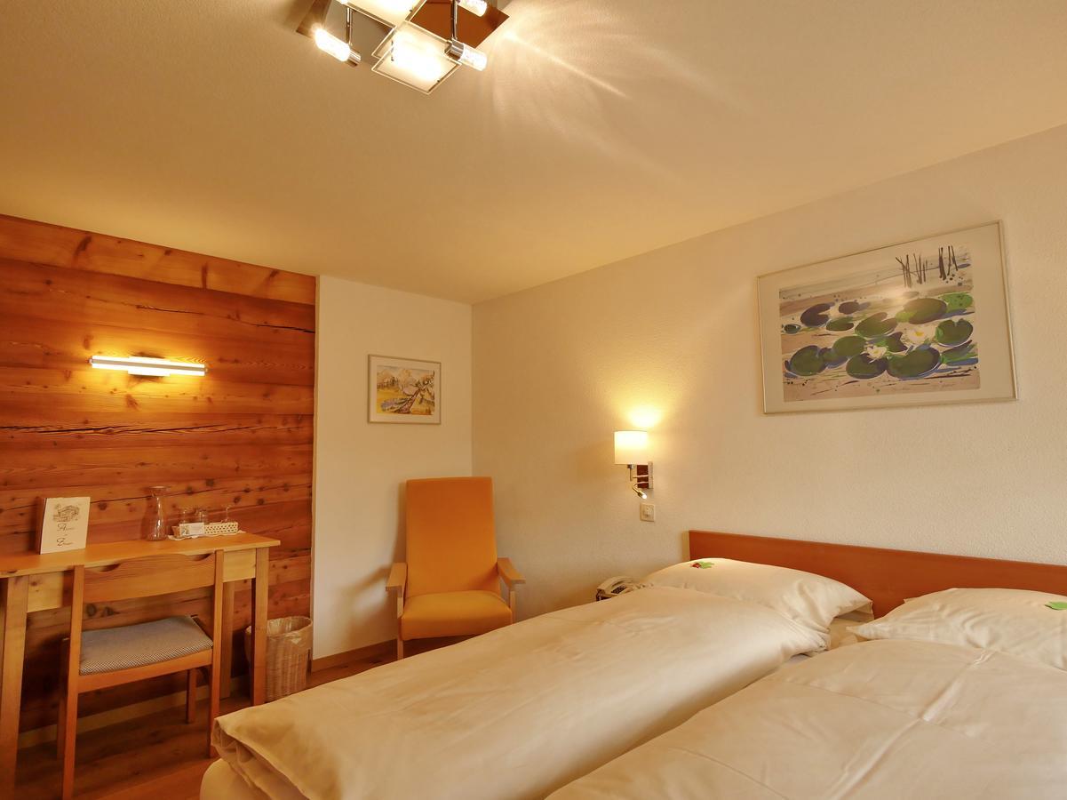 Hotel Alpenblick Zeneggen Bagian luar foto