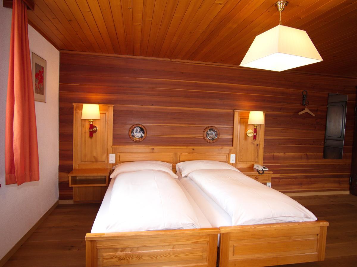 Hotel Alpenblick Zeneggen Bagian luar foto